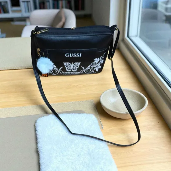 Black_And_Maroon_PU_Sling_Bag_For_Women_Pack_Of_2
