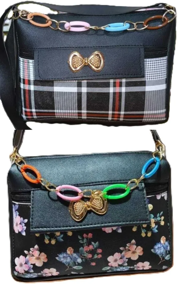 Black_PU_Sling_Bag_For_Women_Pack_Of_2