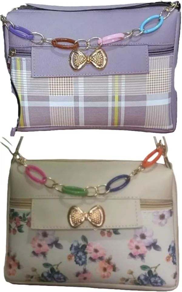 Black_PU_Sling_Bag_For_Women_Pack_Of_2