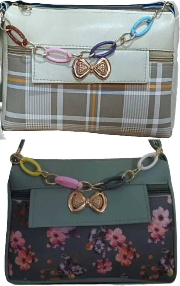 Black_And_Maroon_PU_Sling_Bag_For_Women_Pack_Of_2