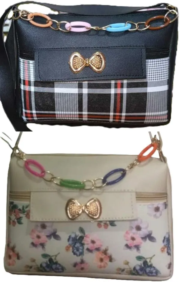 Black_And_Tan_PU_Sling_Bag_For_Women_Pack_Of_2