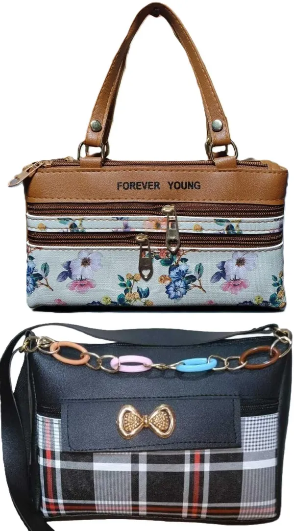 Black_PU_Sling_Bag_For_Women_Pack_Of_2