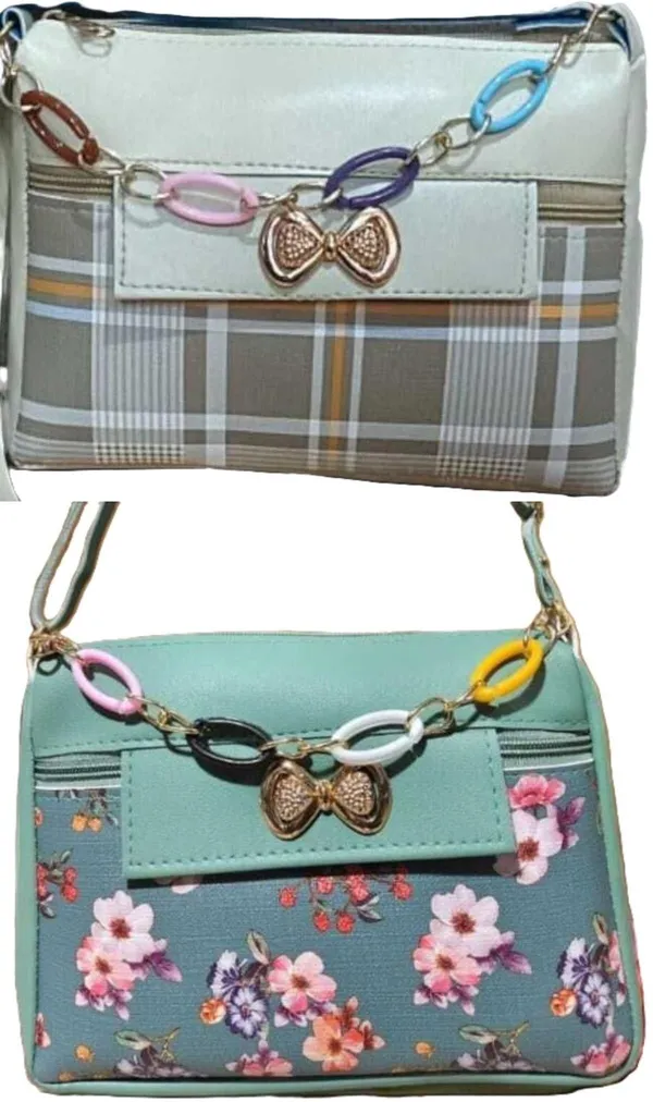 Blue_And_Brown_PU_Sling_Bag_For_Women_Pack_Of_2