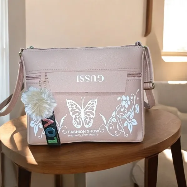 Brown_And_White_PU_Sling_Bag_For_Women_Pack_Of_2