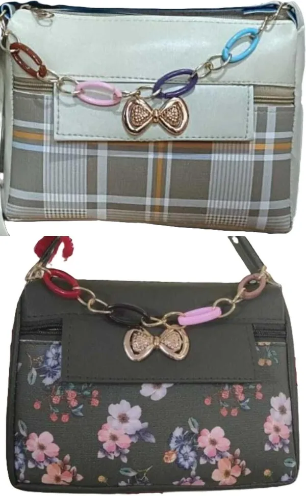 Tan_And_Gold_PU_Sling_Bag_For_Women_Pack_Of_2