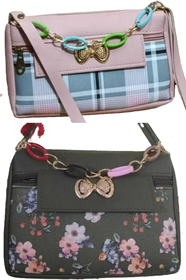 Green_And_Pink_PU_Sling_Bag_For_Women_Pack_Of_2