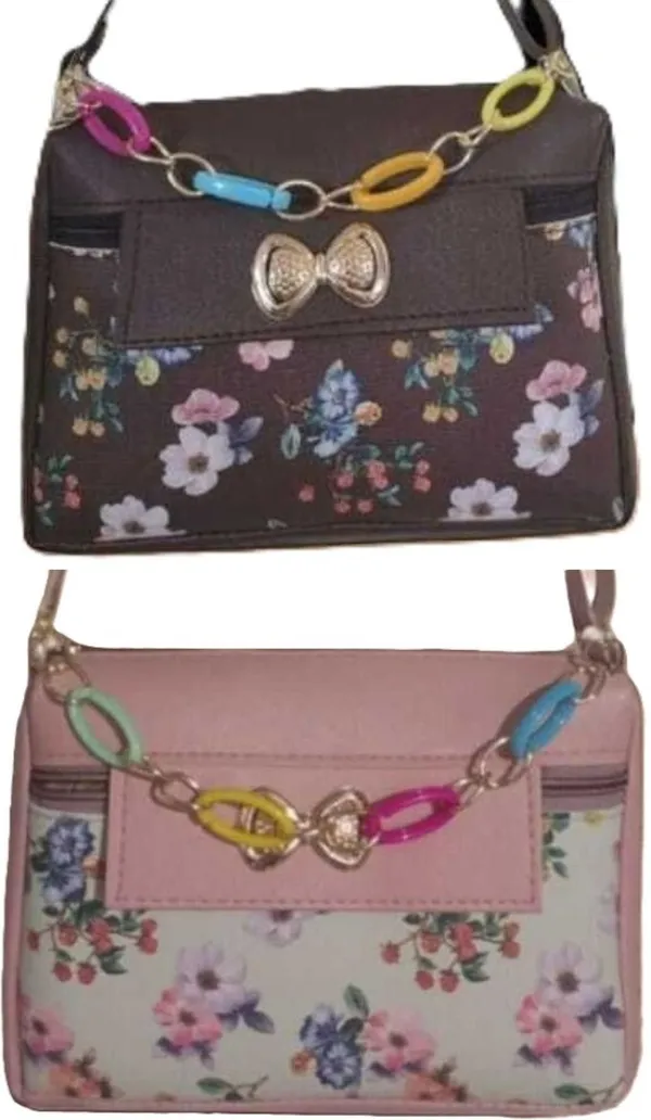 Green_And_PUrple_PU_Sling_Bag_For_Women_Pack_Of_2