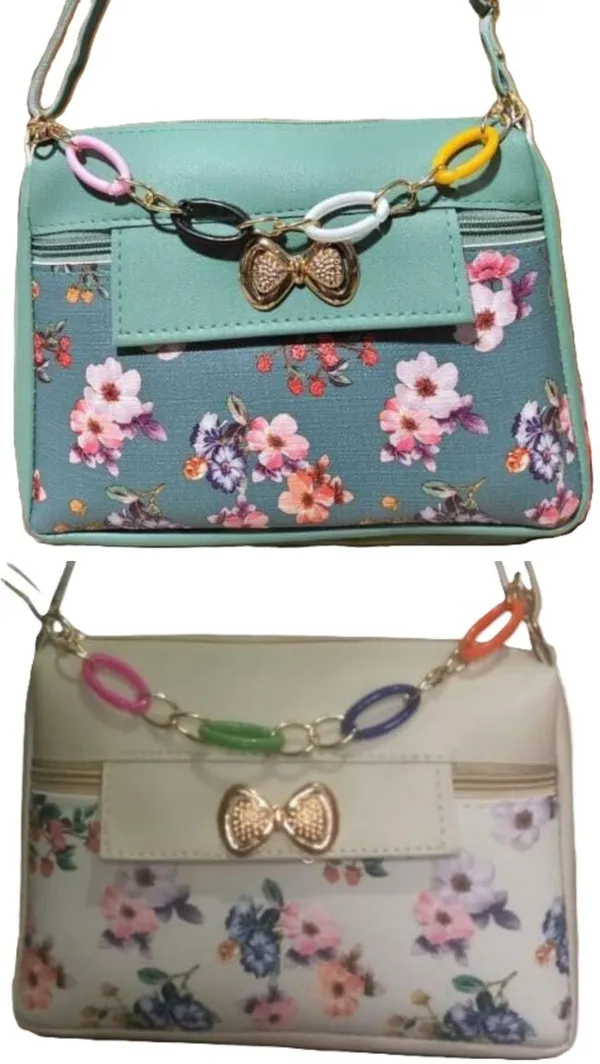 Green_PU_Sling_Bag_For_Women_Pack_Of_2