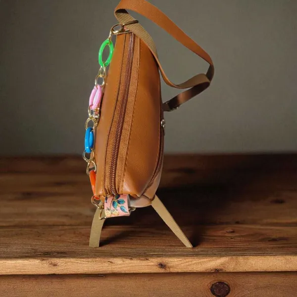 Tan_PU_Sling_Bag_For_Women