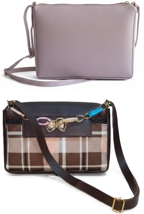 Grey_And_Brown_PU_Sling_Bag_For_Women_Pack_Of_2