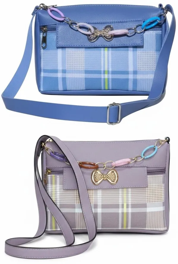 Maroon_And_Blue_PU_Sling_Bag_For_Women_Pack_Of_2