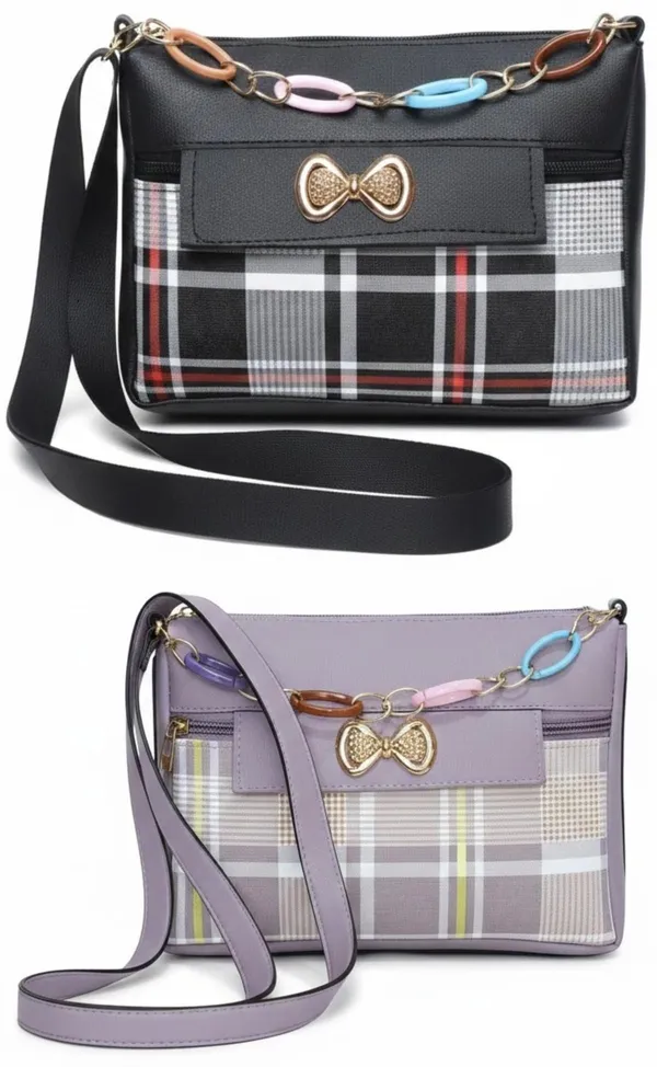 Gold_And_Grey_PU_Sling_Bag_For_Women_Pack_Of_2