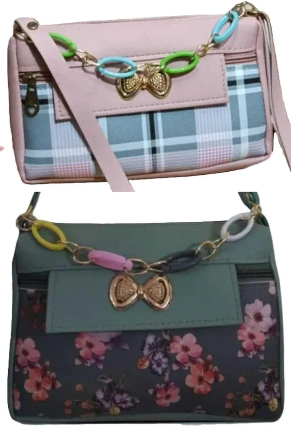 Grey_And_Green_PU_Sling_Bag_For_Women_Pack_Of_2