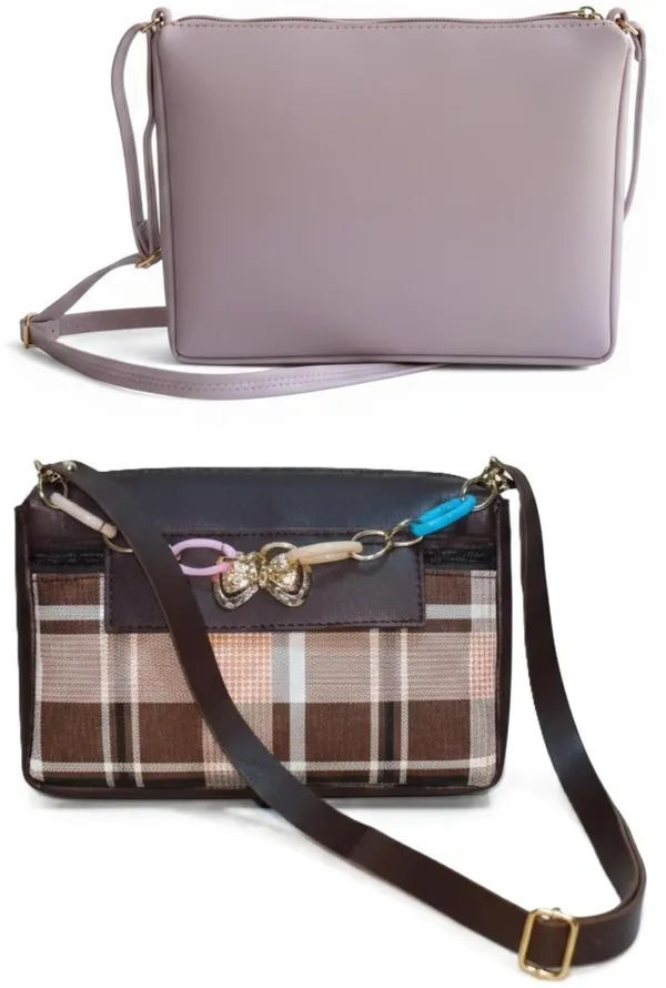 Grey_And_Brown_PU_Sling_Bag_For_Women_Pack_Of_2