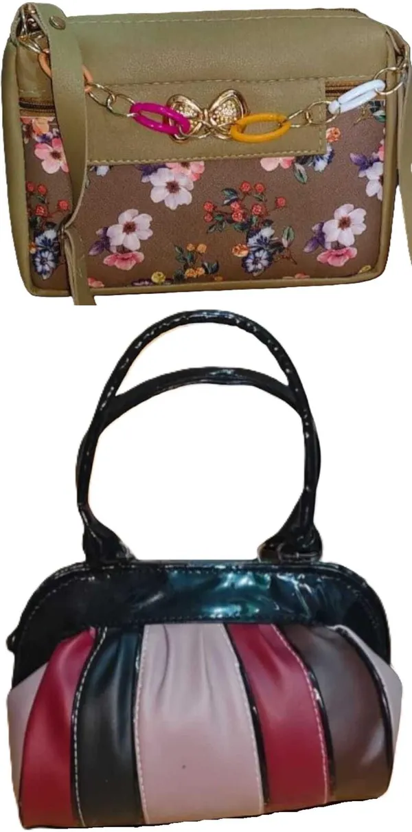 Green_And_Blue_PU_Sling_Bag_For_Women_Pack_Of_2