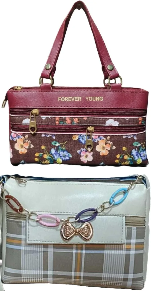 Brown_PU_Sling_Bag_For_Women_Pack_Of_2