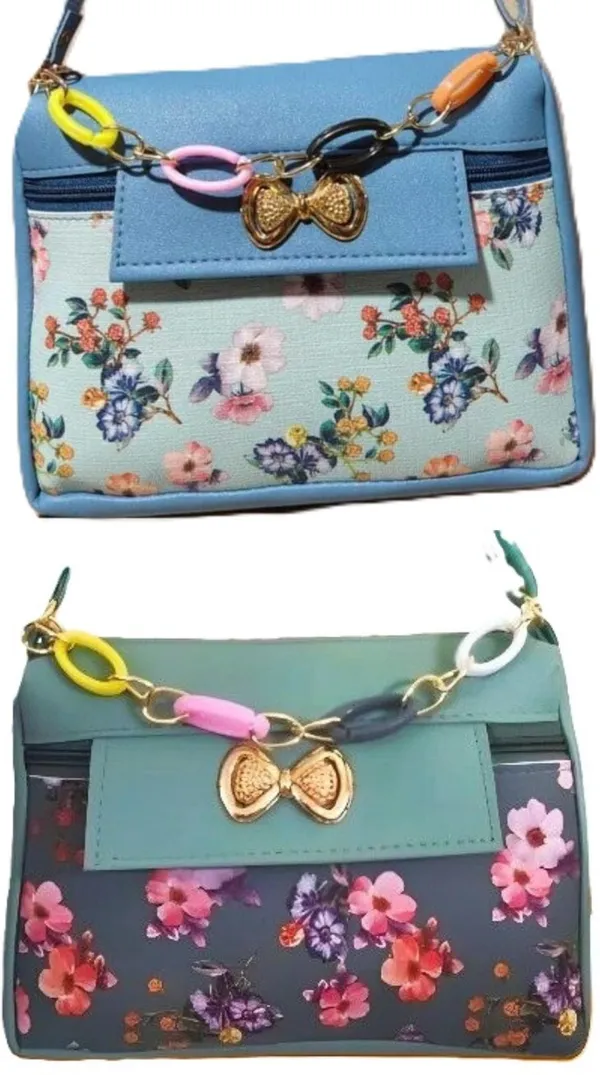 Green_And_Grey_PU_Sling_Bag_For_Women_Pack_Of_2