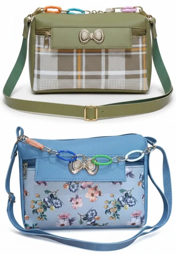 Green_And_Blue_PU_Sling_Bag_For_Women_Pack_Of_2