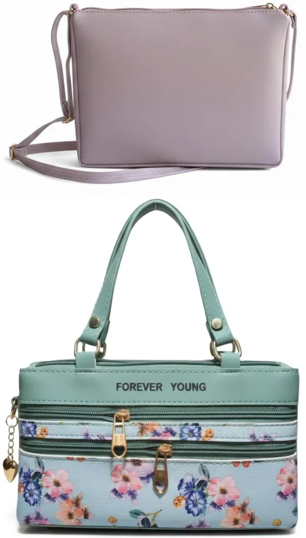 Blue_And_Grey_PU_Sling_Bag_For_Women_Pack_Of_2