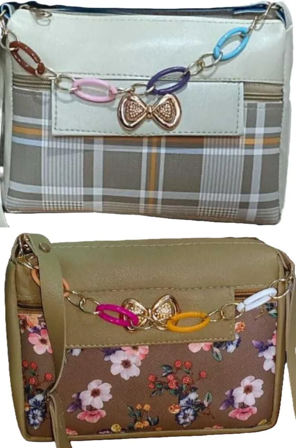 Pink_PU_Sling_Bag_For_Women_Pack_Of_2