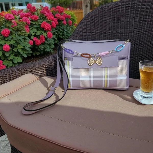 White_And_Grey_PU_Sling_Bag_For_Women_Pack_Of_2