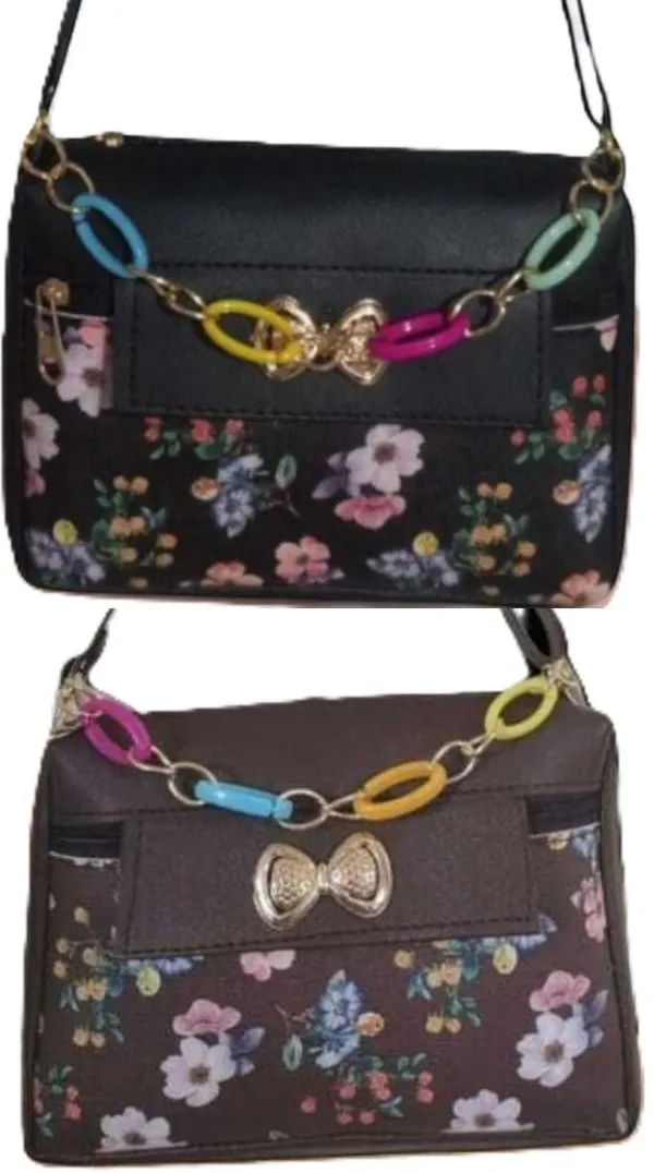 Gold_And_Green_PU_Sling_Bag_For_Women_Pack_Of_2