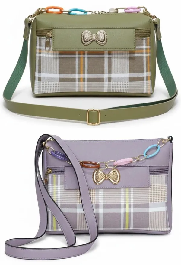 Gold_And_Maroon_PU_Sling_Bag_For_Women_Pack_Of_2