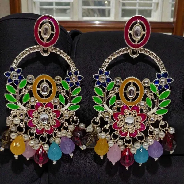 Multicolor_Alloy_Earring_Set_For_Women_Pack_Of_2