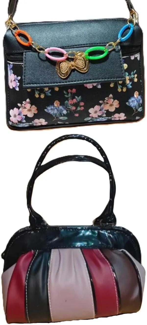 Maroon_PU_Sling_Bag_For_Women