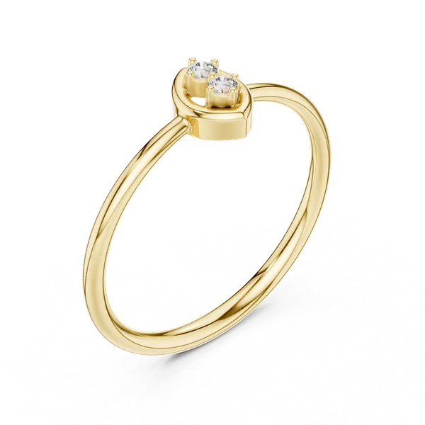 18K_Gold_Vermeil_&_Lab_Grown_Diamond_Rings_For_Women_|_Pure_925_Silver
