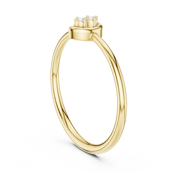 18K_Gold_Vermeil_&_Lab_Grown_Diamond_Rings_For_Women_|_Pure_925_Silver