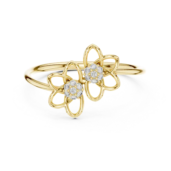 18K_Gold_Vermeil_&_Lab_Grown_Diamond_Rings_For_Women_|_Pure_925_Silver