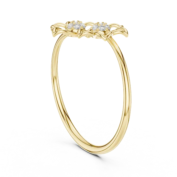 18K_Gold_Vermeil_&_Lab_Grown_Diamond_Rings_For_Women_|_Pure_925_Silver