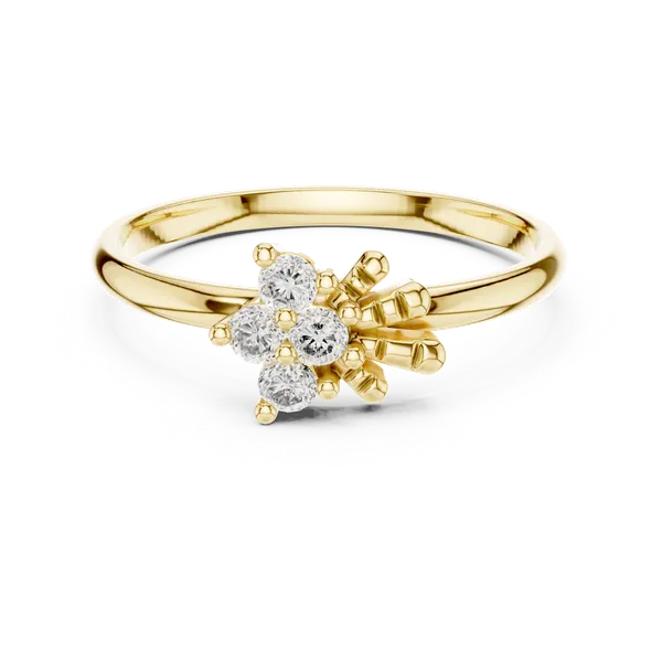 18K_Gold_Vermeil_&_Lab_Grown_Diamond_Rings_For_Women_|_Pure_925_Silver