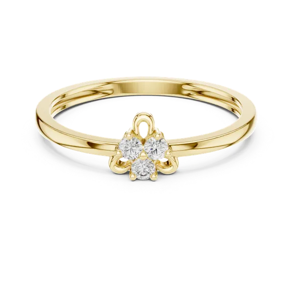 18K_Gold_Vermeil_&_Lab_Grown_Diamond_Rings_For_Women_|_Pure_925_Silver