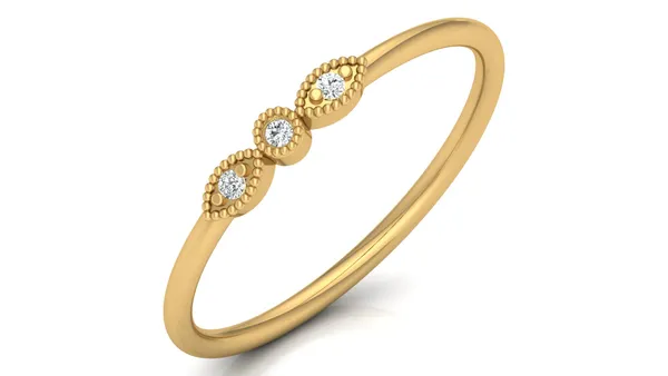 18K_Gold_Vermeil_&_Lab_Grown_Diamond_Rings_For_Women_|_Pure_925_Silver