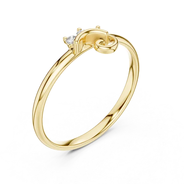 18K_Gold_Vermeil_&_Lab_Grown_Diamond_Rings_For_Women_|_Pure_925_Silver