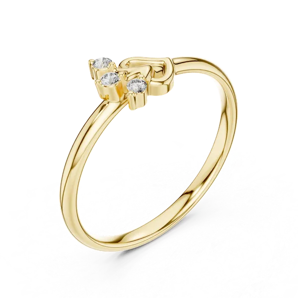 18K_Gold_Vermeil_&_Lab_Grown_Diamond_Rings_For_Women_|_Pure_925_Silver