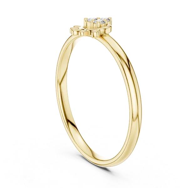 18K_Gold_Vermeil_&_Lab_Grown_Diamond_Rings_For_Women_|_Pure_925_Silver
