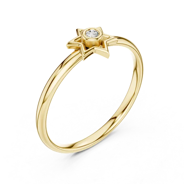 18K_Gold_Vermeil_&_Lab_Grown_Diamond_Rings_For_Women_|_Pure_925_Silver