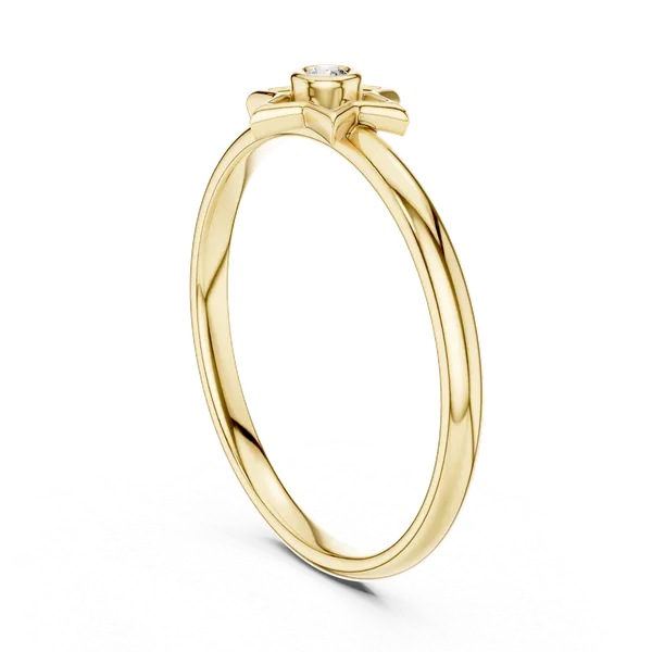 18K_Gold_Vermeil_&_Lab_Grown_Diamond_Rings_For_Women_|_Pure_925_Silver