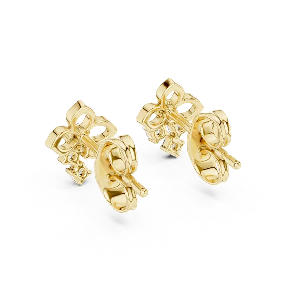 18K_Gold_Vermeil_&_Lab_Grown_Diamond_Casual_Earrings_For_Women_|_Pure_925_Silver