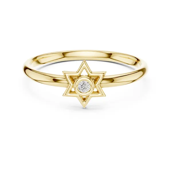 18K_Gold_Vermeil_&_Lab_Grown_Diamond_Rings_For_Women_|_Pure_925_Silver