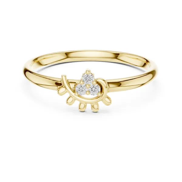 18K_Gold_Vermeil_&_Lab_Grown_Diamond_Rings_For_Women_|_Pure_925_Silver