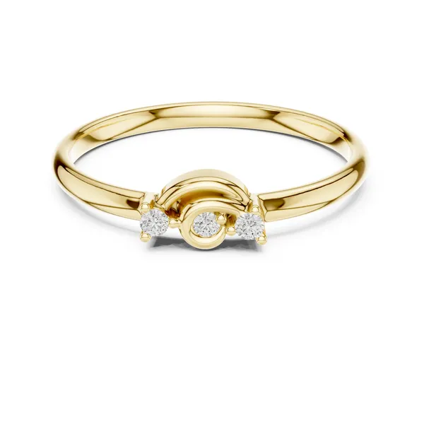 18K_Gold_Vermeil_&_Lab_Grown_Diamond_Rings_For_Women_|_Pure_925_Silver