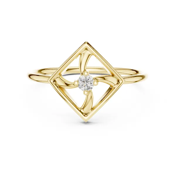 18K_Gold_Vermeil_&_Lab_Grown_Diamond_Rings_For_Women_|_Pure_925_Silver