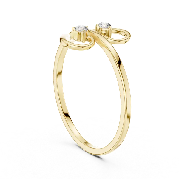 18K_Gold_Vermeil_&_Lab_Grown_Diamond_Rings_For_Women_|_Pure_925_Silver