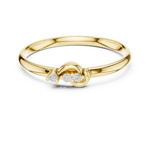 18K_Gold_Vermeil_&_Lab_Grown_Diamond_Rings_For_Women_|_Pure_925_Silver