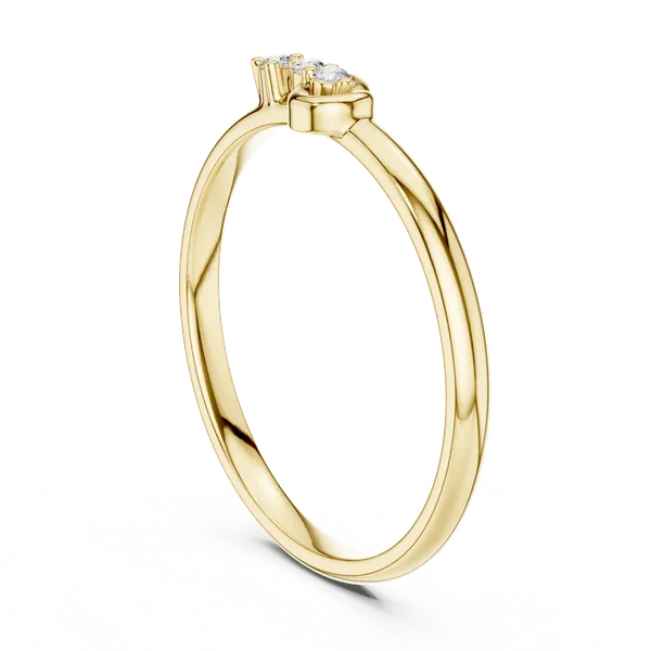 18K_Gold_Vermeil_&_Lab_Grown_Diamond_Rings_For_Women_|_Pure_925_Silver