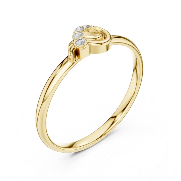 18K_Gold_Vermeil_&_Lab_Grown_Diamond_Rings_For_Women_|_Pure_925_Silver